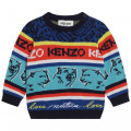 Jacquard-knit jumper KENZO KIDS for BOY