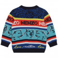 Jacquard-knit jumper KENZO KIDS for BOY