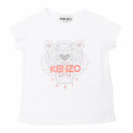 T-shirt avec imprimé KENZO KIDS pour FILLE