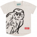 Camiseta con mono estampado KENZO KIDS para NIÑO
