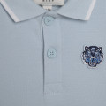 Polo-Shirt mit Tiger-Badge KENZO KIDS Für JUNGE