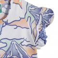 Blusa in cotone stampato KENZO KIDS Per BAMBINA
