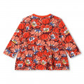 Camiseta floral con volante KENZO KIDS para NIÑA