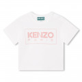 Camiseta con logo estampado KENZO KIDS para NIÑA