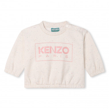 Brushed fleece sweatshirt KENZO KIDS for GIRL
