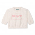 Brushed fleece sweatshirt KENZO KIDS for GIRL
