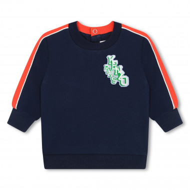 Sweatshirt with embroidery KENZO KIDS for BOY