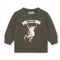Brushed fleece sweatshirt KENZO KIDS for BOY