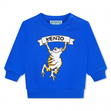 Brushed fleece sweatshirt KENZO KIDS for BOY