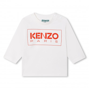 T-shirt with printed logo KENZO KIDS for BOY