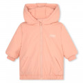 Waterdichte anorak met rits KENZO KIDS Voor