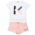 Set t-shirt e shorts KENZO KIDS Per BAMBINA