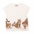 Cotton t-shirt and shorts set KENZO KIDS for GIRL