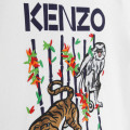 Katoenen short en T-shirt KENZO KIDS Voor
