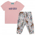 Set t-shirt e pantaloni KENZO KIDS Per BAMBINA