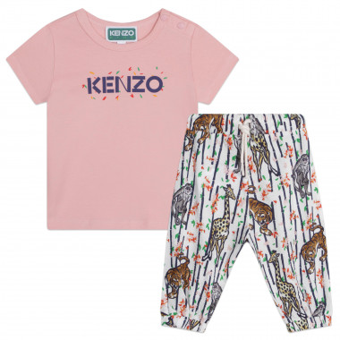Ensemble T-shirt et pantalon KENZO KIDS pour FILLE