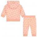 Fleece tracksuit set KENZO KIDS for GIRL