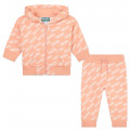 Fleece tracksuit set KENZO KIDS for GIRL