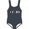 1-piece logo bathing suit KENZO KIDS for GIRL