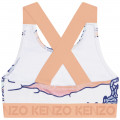 Zweiteiliger Bikini mit Print KENZO KIDS Für MÄDCHEN