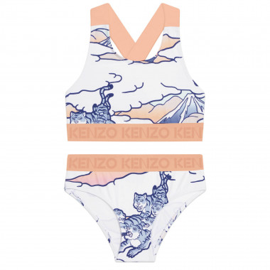 Two-piece printed bathing suit  for 