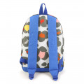 Printed canvas backpack KENZO KIDS for GIRL