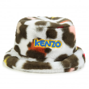 Leopard-print bucket hat KENZO KIDS for GIRL