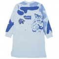 Sweaterjurk van katoen-fleece KENZO KIDS Voor