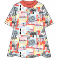 Printed jersey dress KENZO KIDS for GIRL