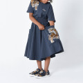 Vestido de manga corta con cremallera KENZO KIDS para NIÑA