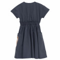 Short-sleeved zipped dress KENZO KIDS for GIRL