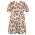 Printed lined cotton dress KENZO KIDS for GIRL