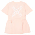 Dress with defined waist KENZO KIDS for GIRL