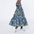 Printed cotton-poplin dress KENZO KIDS for GIRL