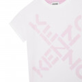 Short-sleeved T-shirt dress KENZO KIDS for GIRL