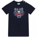 Printed cotton jersey dress KENZO KIDS for GIRL