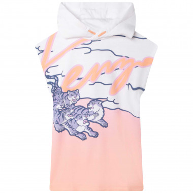 Vestido sin mangas con capucha KENZO KIDS para NIÑA
