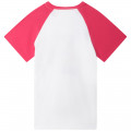 Robe manches courtes en coton KENZO KIDS pour FILLE