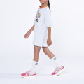 Robe à manches ballon en coton KENZO KIDS pour FILLE