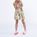 Robe volantée imprimée KENZO KIDS pour FILLE