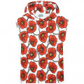 Robe molletonnée à capuche KENZO KIDS pour FILLE