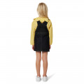 Embroidered overalls dress KENZO KIDS for GIRL