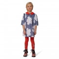 Robe en coton col amovible KENZO KIDS pour FILLE