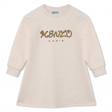 Speckled fleece dress KENZO KIDS for GIRL