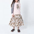 Printed waffle skirt KENZO KIDS for GIRL