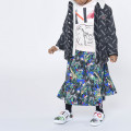 Cotton poplin dress KENZO KIDS for GIRL