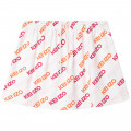 Jupe imprimée en coton KENZO KIDS pour FILLE