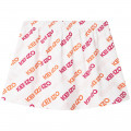 Jupe imprimée en coton KENZO KIDS pour FILLE
