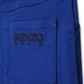 Jupe en coton taille ajustable KENZO KIDS pour FILLE