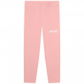 Legging à taille élastiquée KENZO KIDS pour FILLE